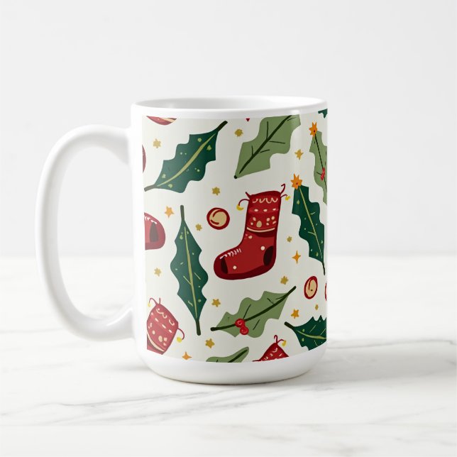 A gift full of sincerity,Pillow Coffee Mug (Left)