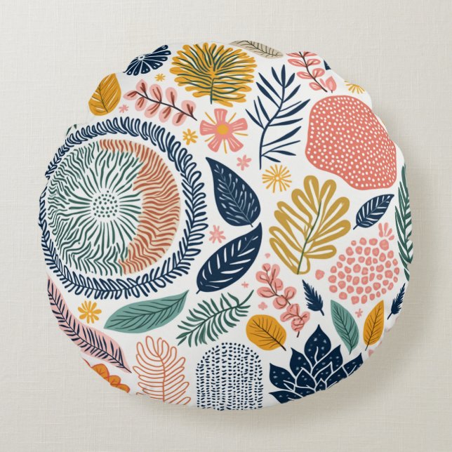  A gift full of sincerity Round Cushion (Front)