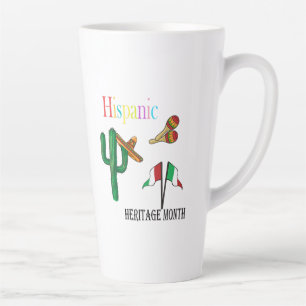 A gift idea to celebrate National Hispanic Heritag Latte Mug