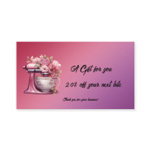 A Gift you. 20% off your next bite! Discount Card