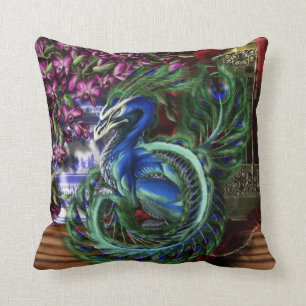 A Gilded Caged Cushion