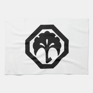 A Ginkgo Cut Into Corners Tea Towel