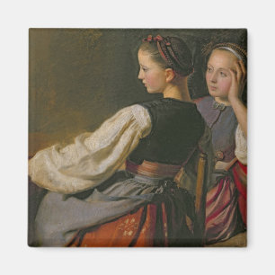 A Girl from Probsteier, 1844 Magnet