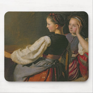 A Girl from Probsteier, 1844 Mouse Pad