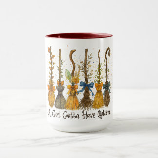 A Girl Gotta Have Options Halloween Mug