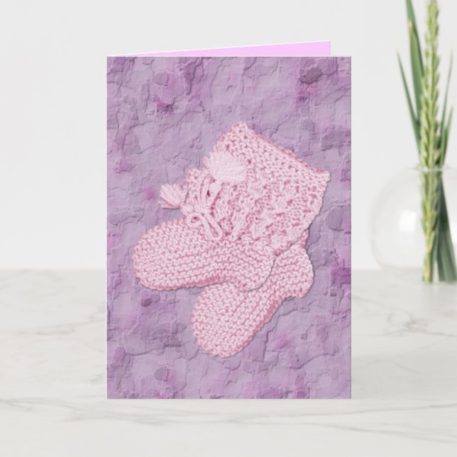 A Girl Greeting Card (Front)