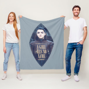 "A Girl Has No Name" Arya Stark Graphic Fleece Blanket