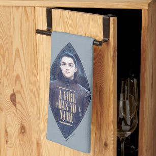 "A Girl Has No Name" Arya Stark Graphic Tea Towel