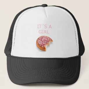 a girl is born trucker hat