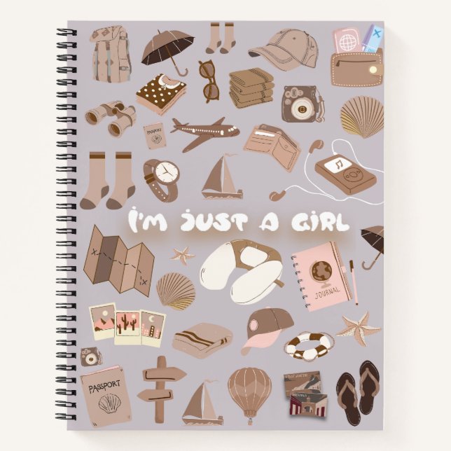 A Girl’s Story: Moments and Memories Notebook (Front)