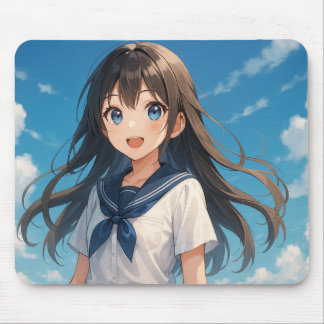 A Girl under the Summer Sky2 Mouse Pad