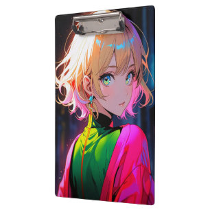 A Girl Who Carries the Light of Dreams Clipboard