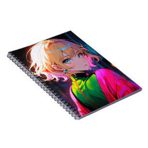 A Girl Who Carries the Light of Dreams Notebook