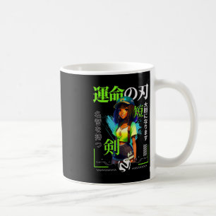 A Girl Who Loves Anime Black Girl Game Lovers Coffee Mug