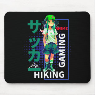A Girl Who Loves Anime Mouse Pad