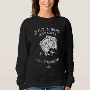 A Girl Who Loves Noah Syndergaard Los Angeles Sweatshirt