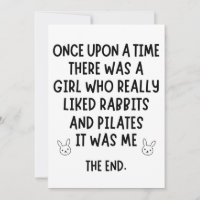 A girl who really liked rabbits and pilates.