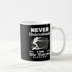 A Girl Who Waterskis Refoot Water Skiing Wave Love Coffee Mug