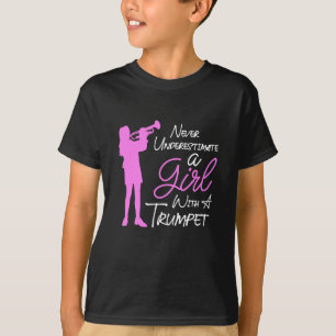 a girl with a trumpet T-Shirt