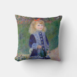 A Girl with a Watering Can, Renoir Cushion