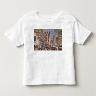 A Glance at Busy Broadway Toddler T-Shirt