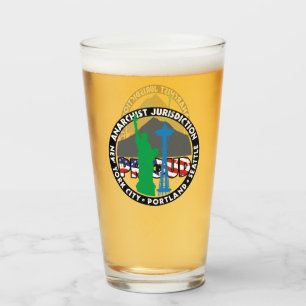 a glass