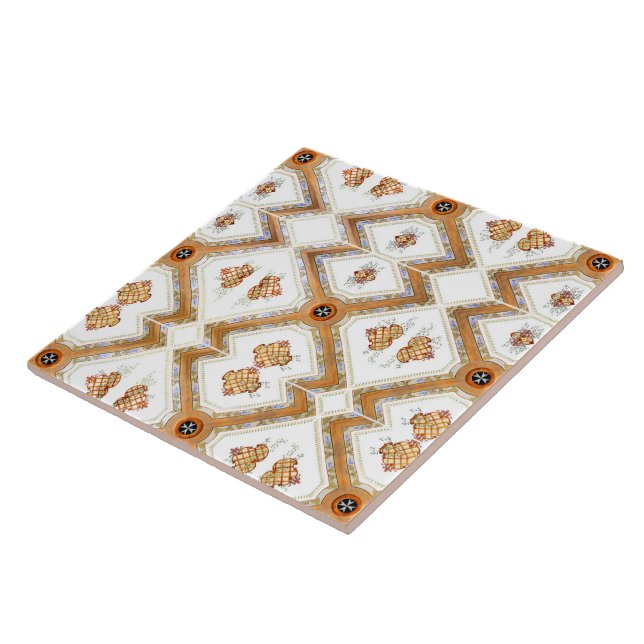 A Glass Ceiling Ceramic Tile (Side)