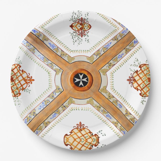 A Glass Ceiling. Paper Plate (Front)