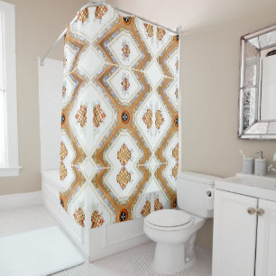 A Glass Ceiling Shower Curtain