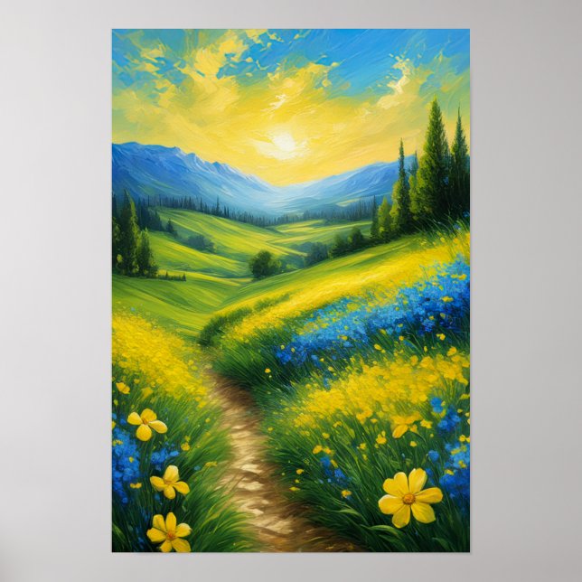 A Glimpse into Nature Poster (Front)