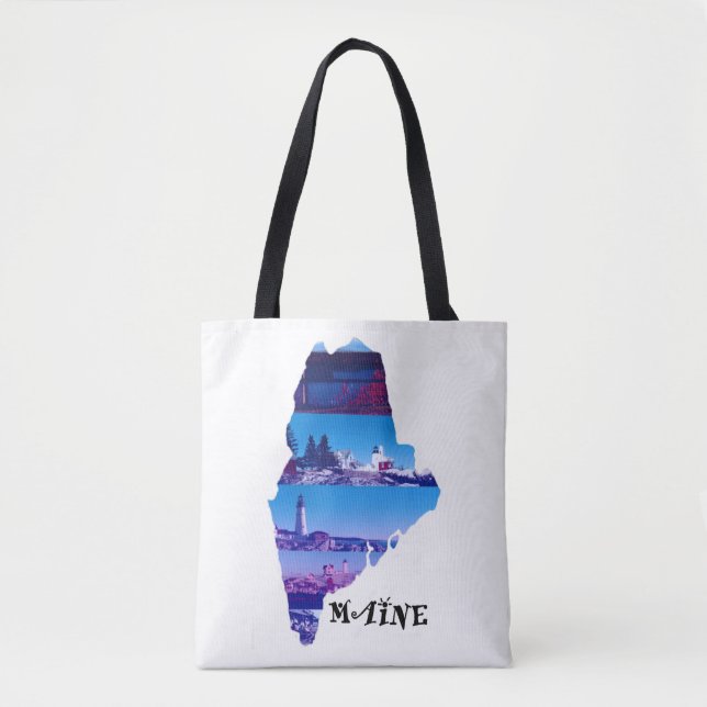 A glimpse of Maine Tote Bag (Front)