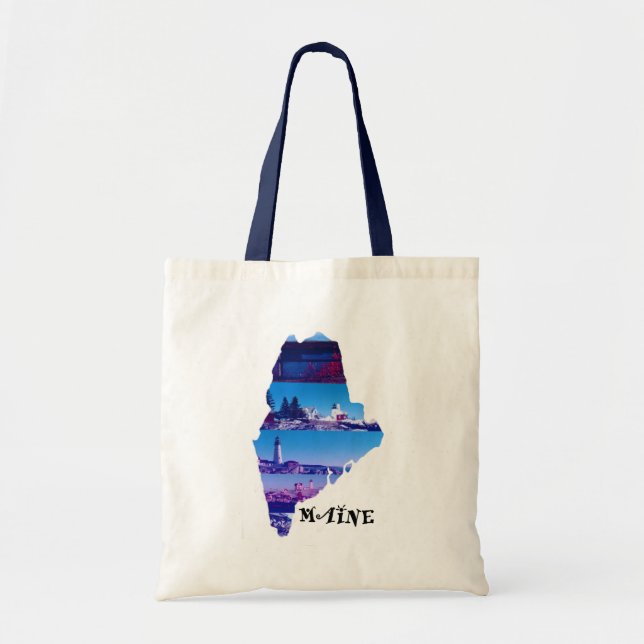 A glimpse of Maine Tote Bag (Front)