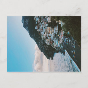A Glimpse of the Amalfi Coast Postcard
