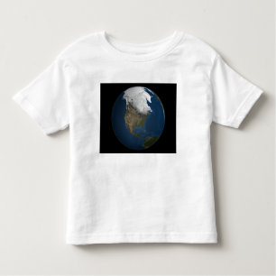 A global view over North America Toddler T-Shirt