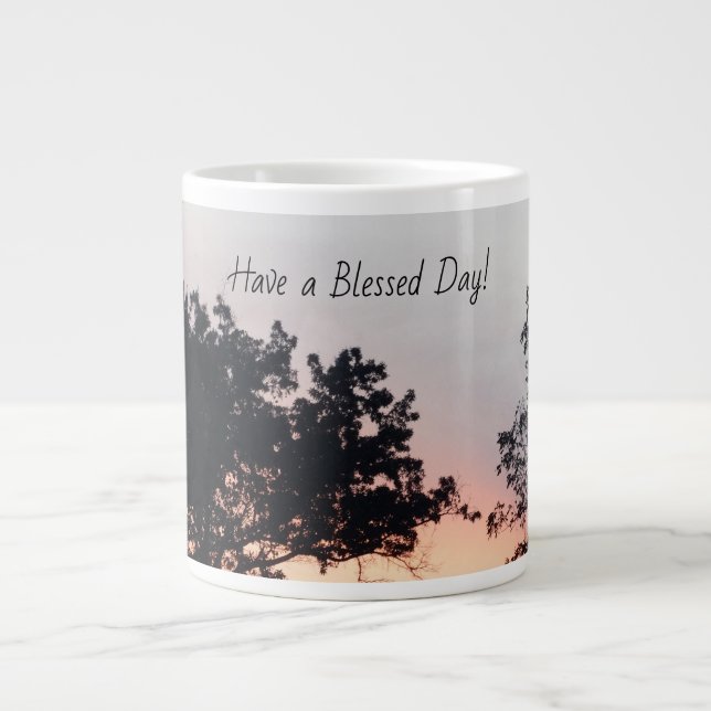 A Glorious Sunrise on a Large Coffee Mug (Front)
