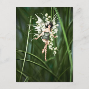 A Glow in the Garden Postcard