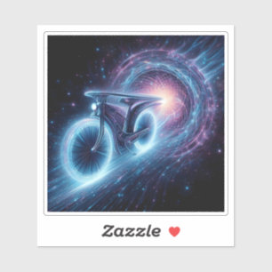 A Glowing Bicycle Travels Through a Cosmic Tunnel