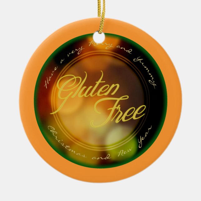 A Gluten Free Ornament - For the Golden Tree (Front)