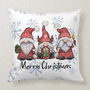 A Gnome Christmas Cushion