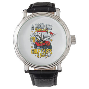 A God Day Starts with Golf Carts Watch