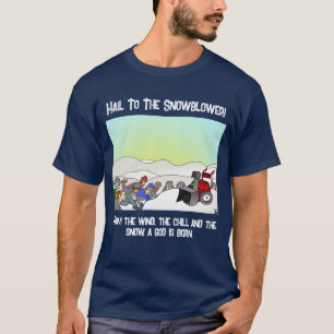 A God Is Born Men's Navy Blue T-Shirt