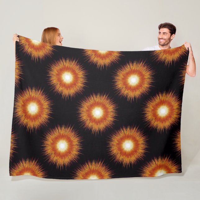 A Golden Sun 1 Fleece Blanket (In Situ)