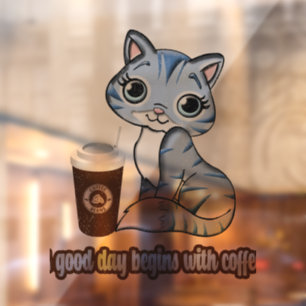 A Good Day Begins With Coffee Cats And Coffee