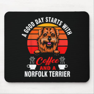 A good day starts with coffee and a norfolk mouse pad