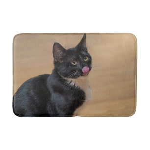 A Good Lick Painterly Bath Mat