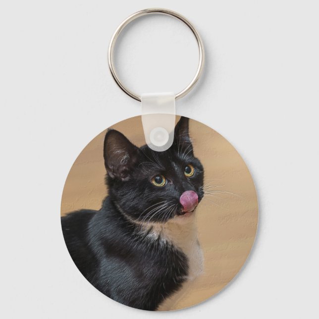 A Good Lick Painterly Key Ring (Front)