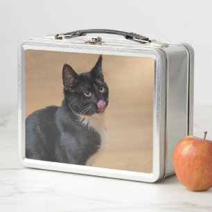 A Good Lick Painterly Metal Lunch Box
