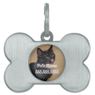 A Good Lick Painterly Pet ID Tag
