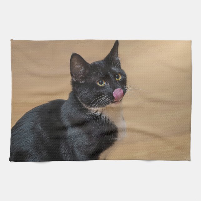 A Good Lick Painterly Tea Towel (Horizontal)
