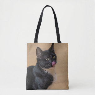 A Good Lick Painterly Tote Bag
